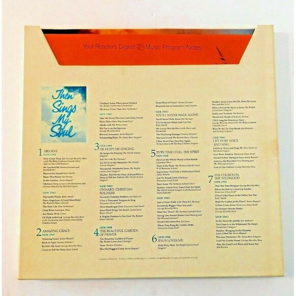 Then Sings My Soul Vinyl LPs 1983 Inspirational Favorites Boxed Reader's Digest - Picture 2 of 6
